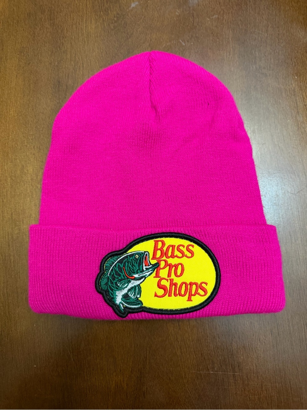 Bass Pro Shops Hot Pink Knit Cuff Beanie